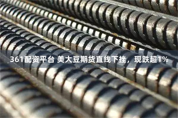 361配资平台 美大豆期货直线下挫，现跌超1%